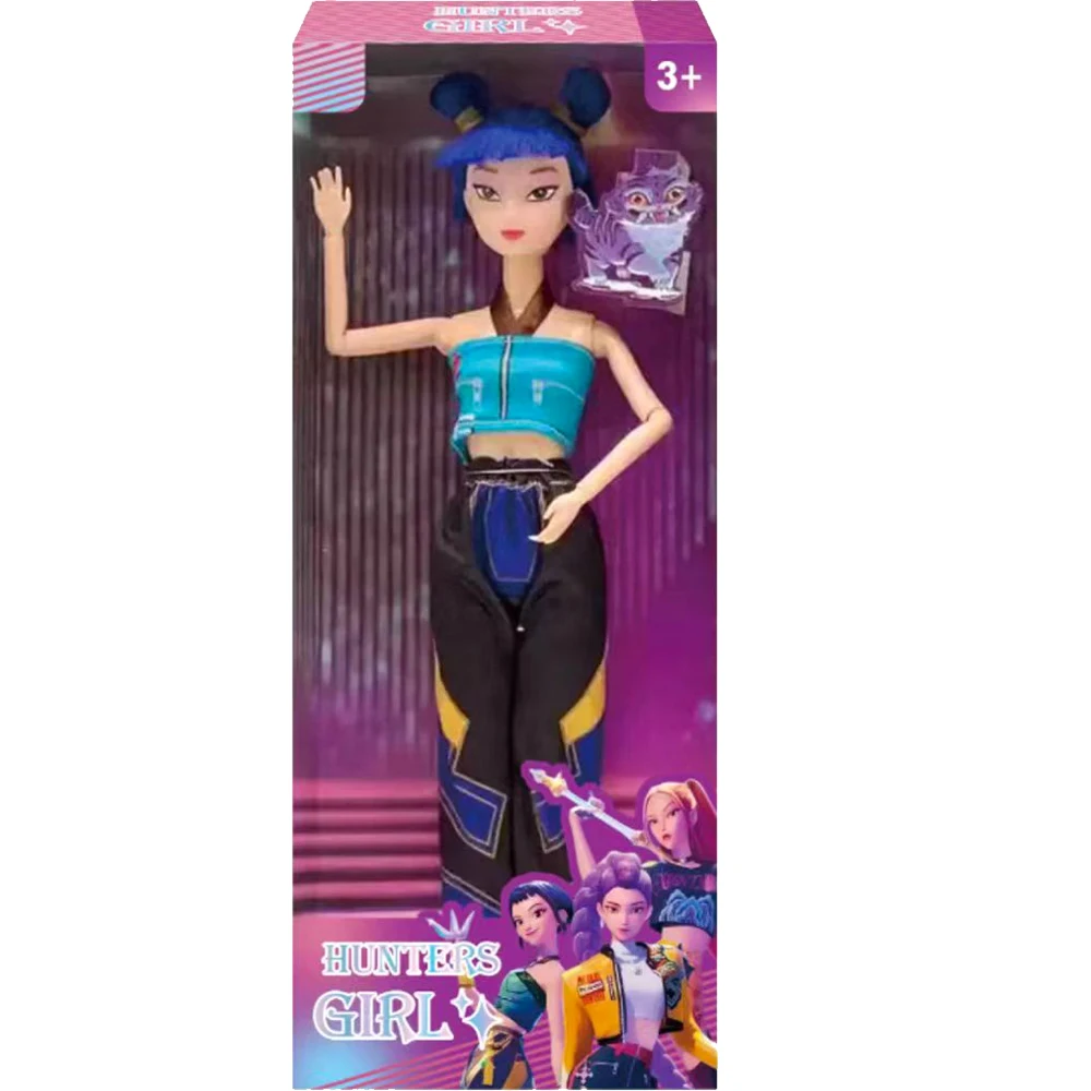 HOT Nieuwe Demon Hunters action figure Speelgoed Rumi Mira zoi KPop Demon Hunters Karakter Vinyl Masker Beeldje Fan Club Verjaardagscadeautjes