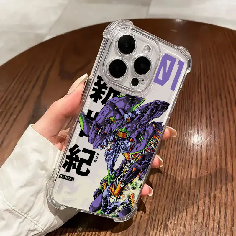 Case For Samsung Galaxy A17 A27 A37 A57 A07 A56 A26 A36 A06 A16 A55 A35 A25 A15 A05 A54 A52 A34 EVA-01 Anime E-Evangelions Cover view 4