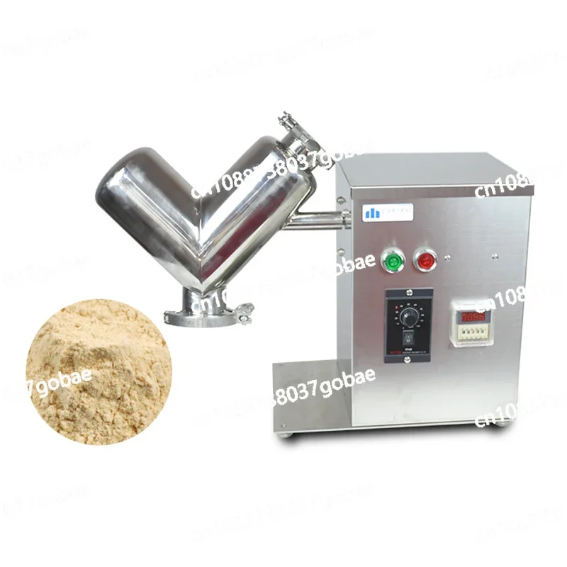 2L Small V Type Powder Mixer Dry Powder Mixing Machine Blender for Pharmaceutical Food