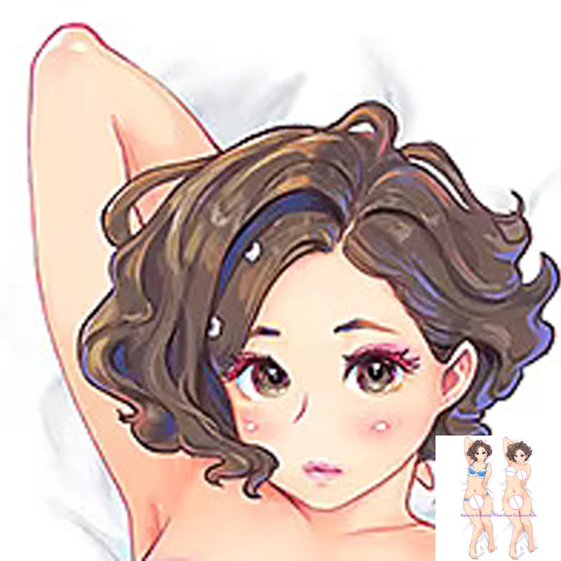 

Anime Pillow Cover Dakimakura Kishi Mieko 2 Side Printed Hugging Body Pillowcase Cushion Cover Bedding Decor