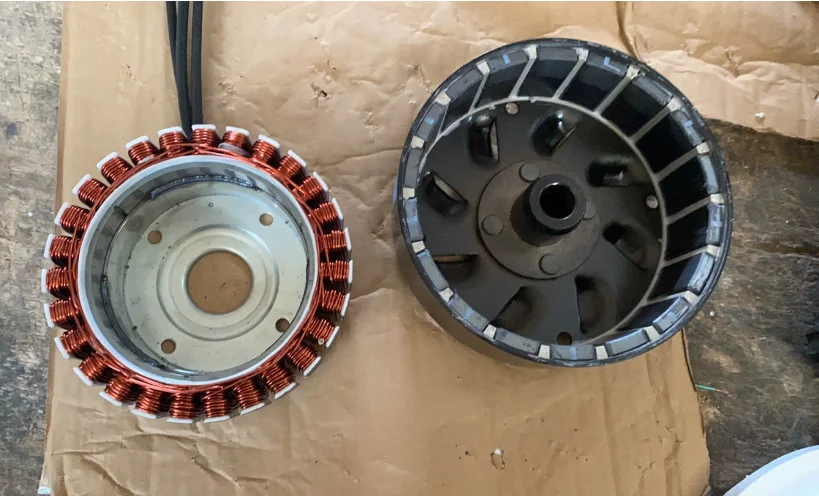 Generator Stator and Rotor Replacement Kit - for Engine Modified Power Generator, AC Alternator Parts