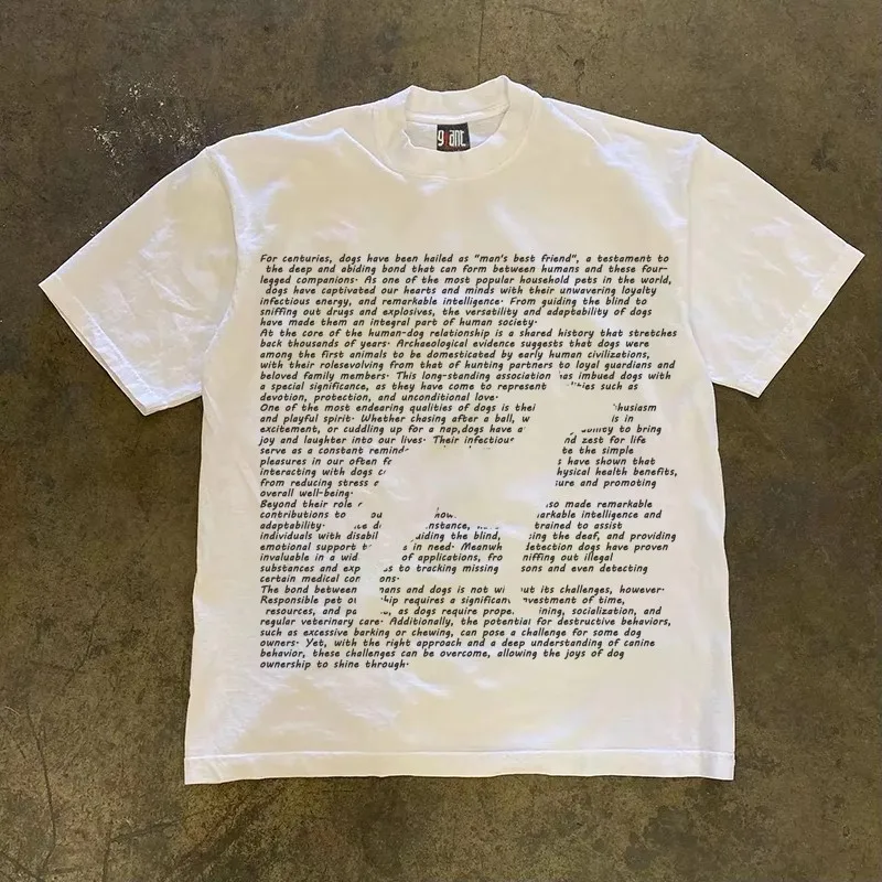 

Creative Simple Printing Harajuku Style Oversize Trendy Pure Cotton 260g Little Chen Story Multi-Pocket Handkerchief