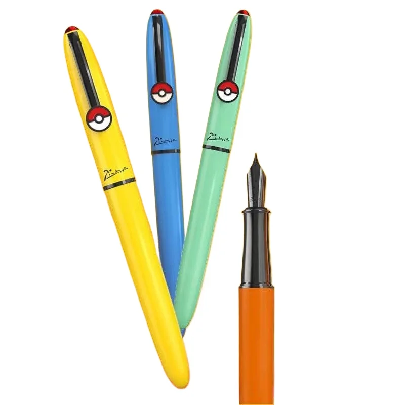 

Pokemon pen Pikachu gift box set good-looking student calligraphy practice EF pen tip cartoon creative ink pen holiday gift