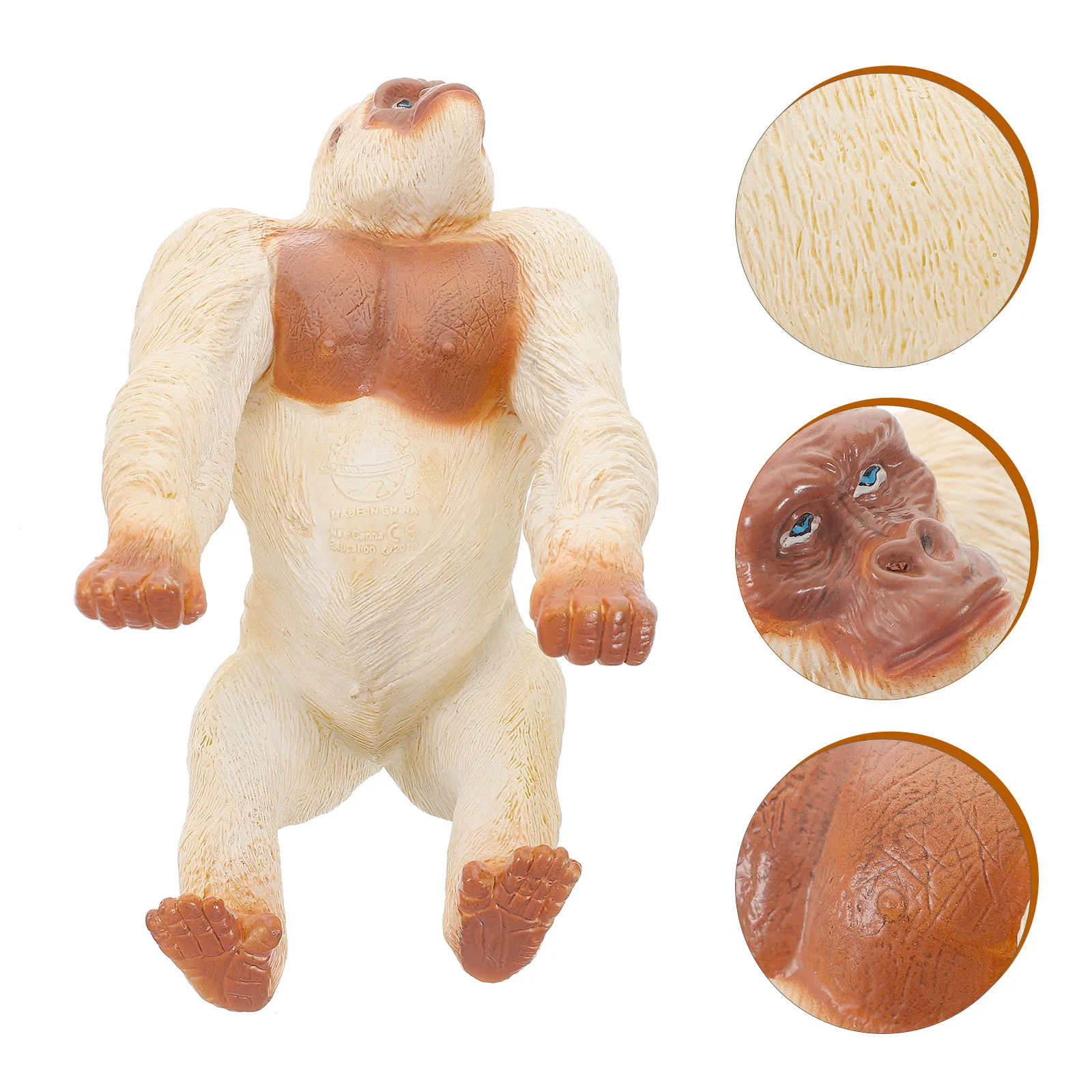 

The Animal Toy Figures Realistic Chimpanzee Figurine Simulation Wildlife Animals