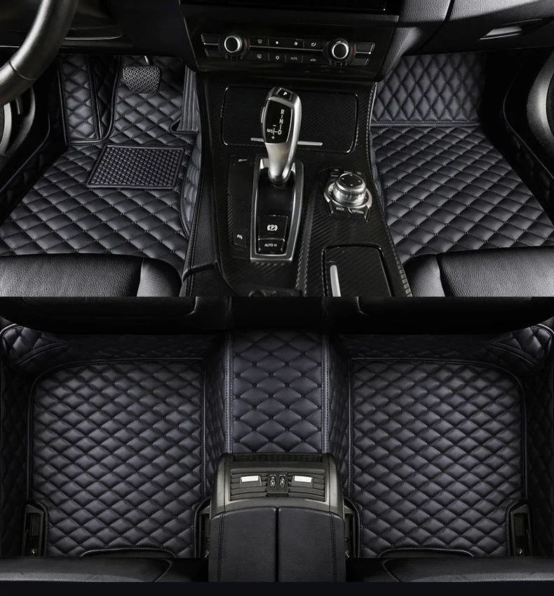 Fast Custom Car Floor Mats for MITSUBISHI All Models Eclipse cross Montero Sport lancer evo Pajero Sport Accessories Styling Int