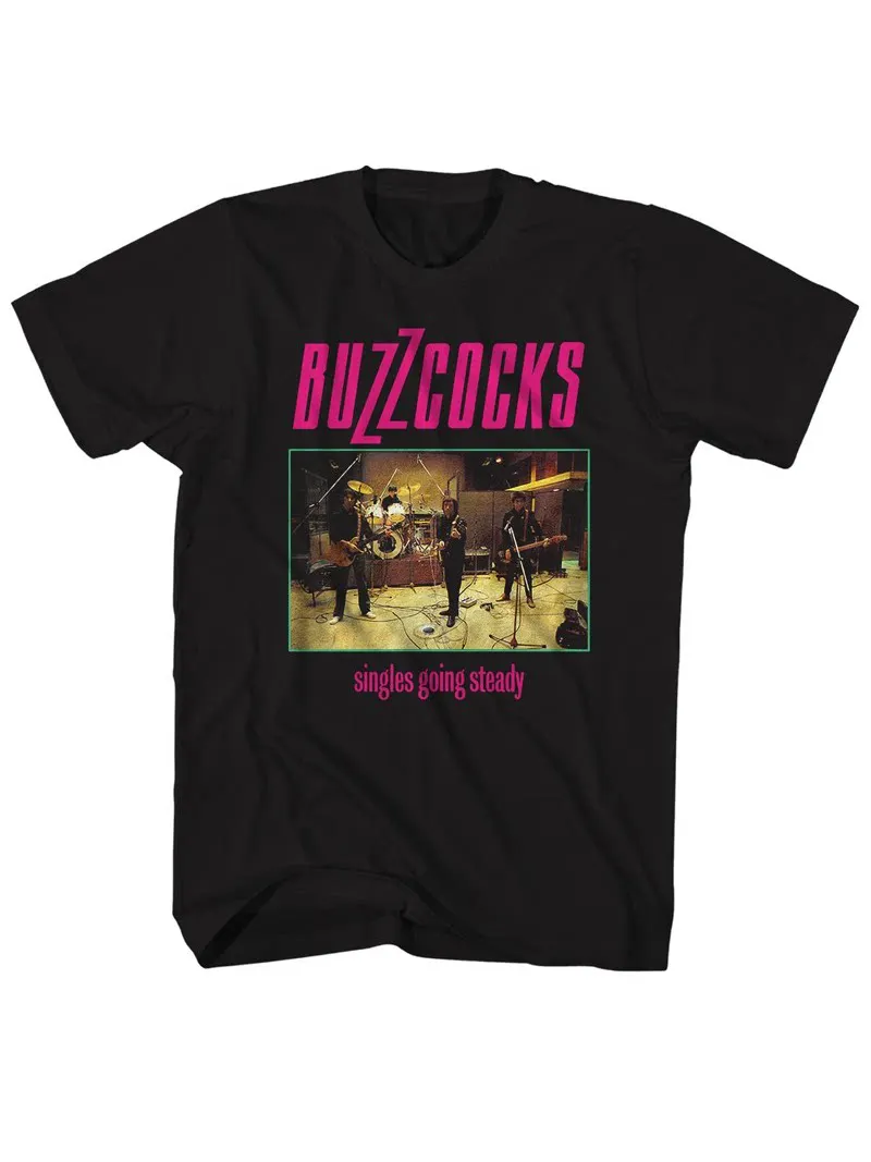 Buzzcocks - Singles Going Steady - Album Art - Surrounding T-shirt - 100% Cotton