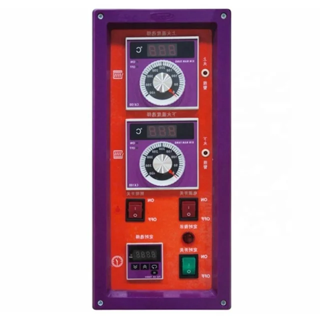 Commercial 1-layer 2-tray electric pizza oven 6.6kW, 380V, independent temperature control and digital timer for cake brea