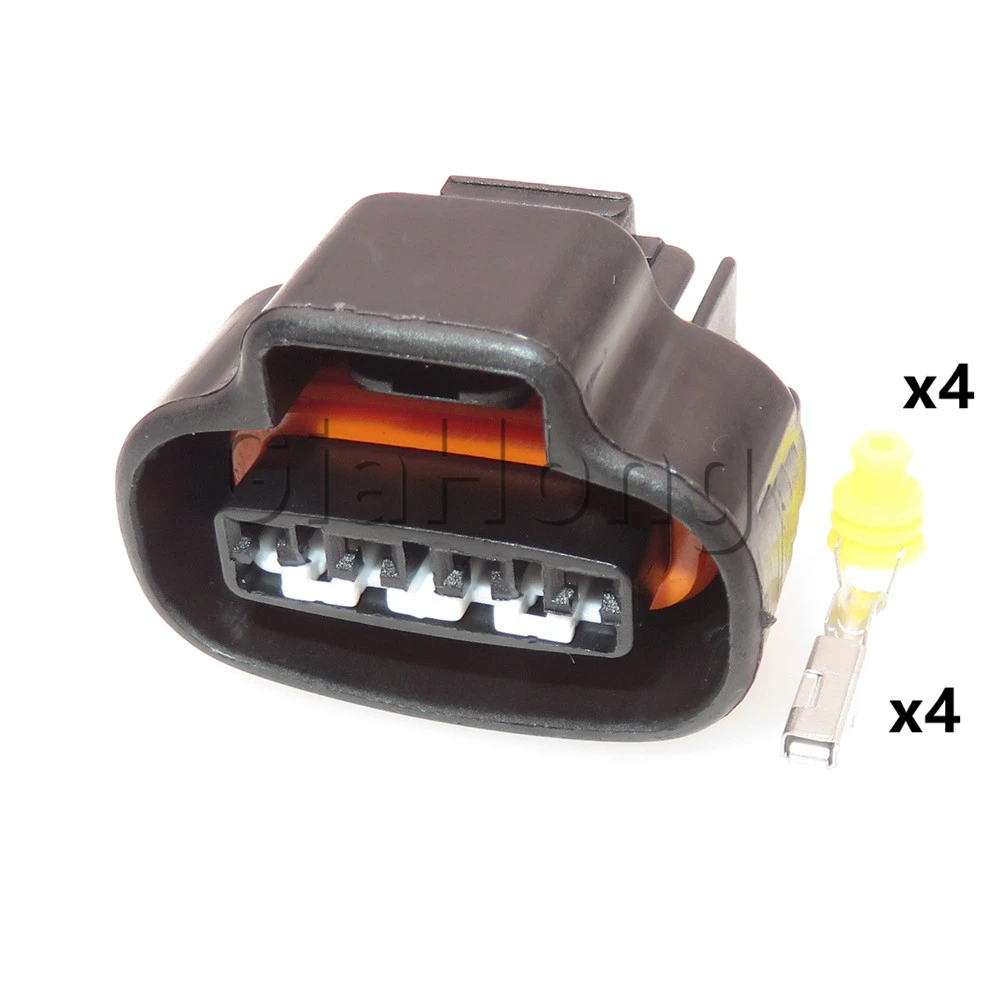 1 Set 4 Ways AC Assembly 90980-11150 6189-0565 Automobile Oxygen Sensor Electric Cable Socket For Toyota Car Sealed Connector