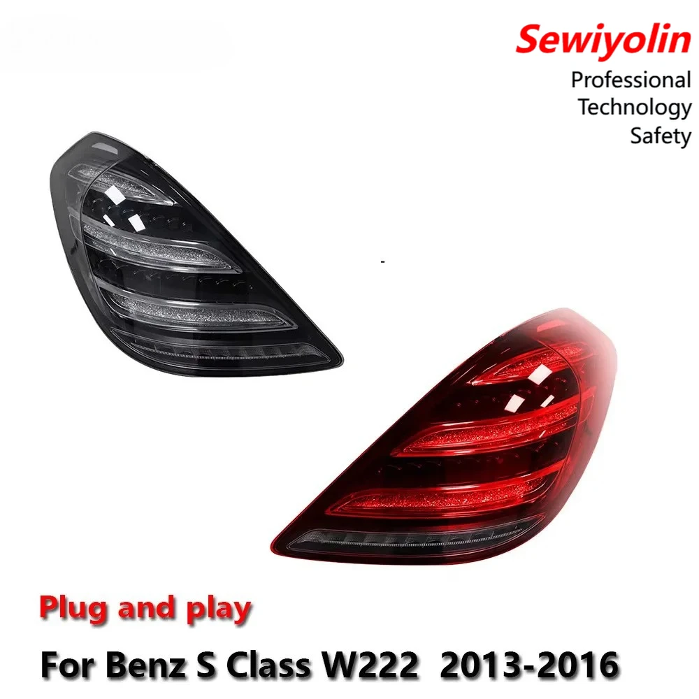 

Car Acesssories Tail LED Auto Light For Benz S Class 2013-2016 W222 DRL Fog Rear Trailer Turning Signal Voiture Plug And Play