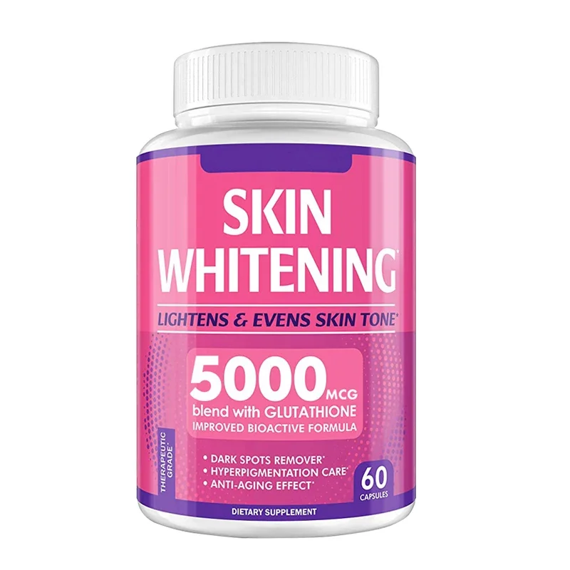 

5000mg natural whitening effect collagen + glutathione + vitamin C reduces melanin and fights cellular oxidative stress