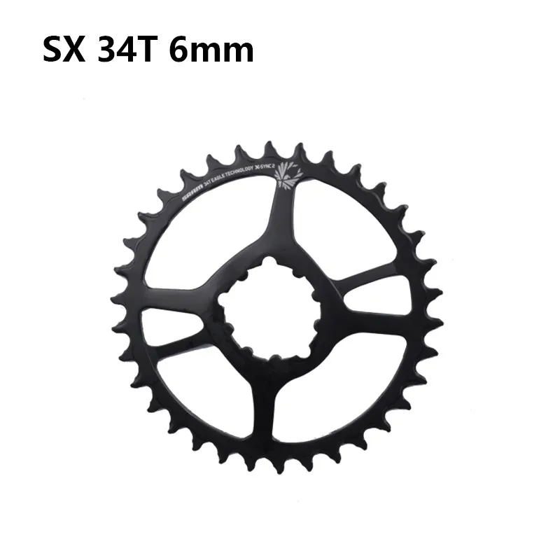 

SRAM SX однокольцевая кассета 30T 32T 34T 2-скоростное кольцо для горного велосипеда, оборудование для езды на велосипеде, аксессуары