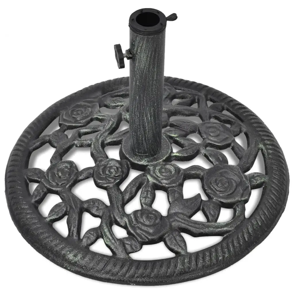 26.5 lb Heavy-Duty Cast Iron Umbrella Base for Stability - Perfect Outdoor Patio Accessory