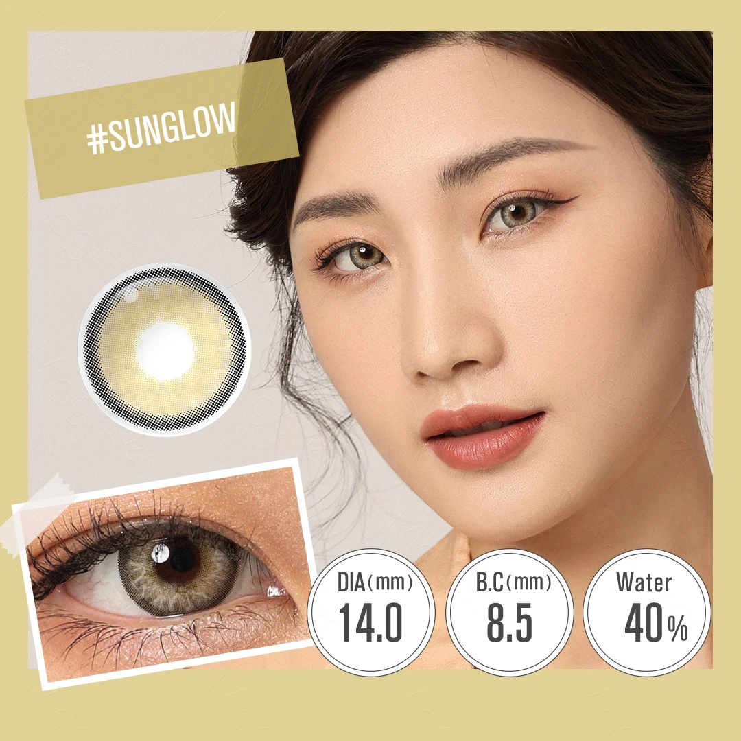 Colored Contacts for Eyes Color Contact Lenses Brown Colorful Eyes Lenses São Paulo warehouse Cosmetic Makeup Eye Contacts Lens