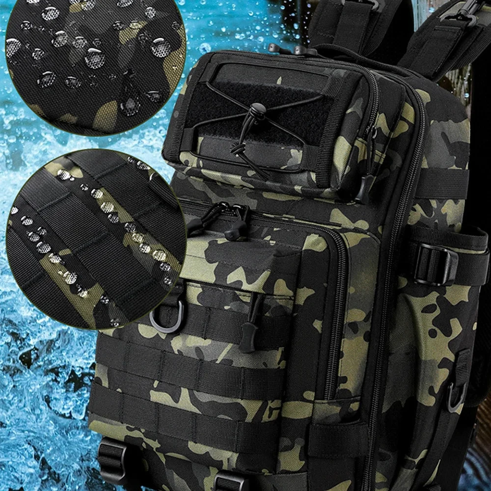 Plecaki wędkarskie Taktyczny plecak podróżny Torba na ramię Outdoor Hiking Camping Hunting Backpack