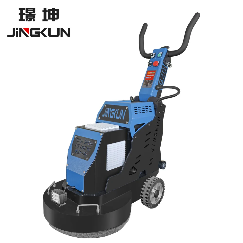 Manufacturer Direct JINGKUN Manual High-Speed 4kw Engine Floor Polisher Machine 220V/380V High Operating Efficiency 510mm