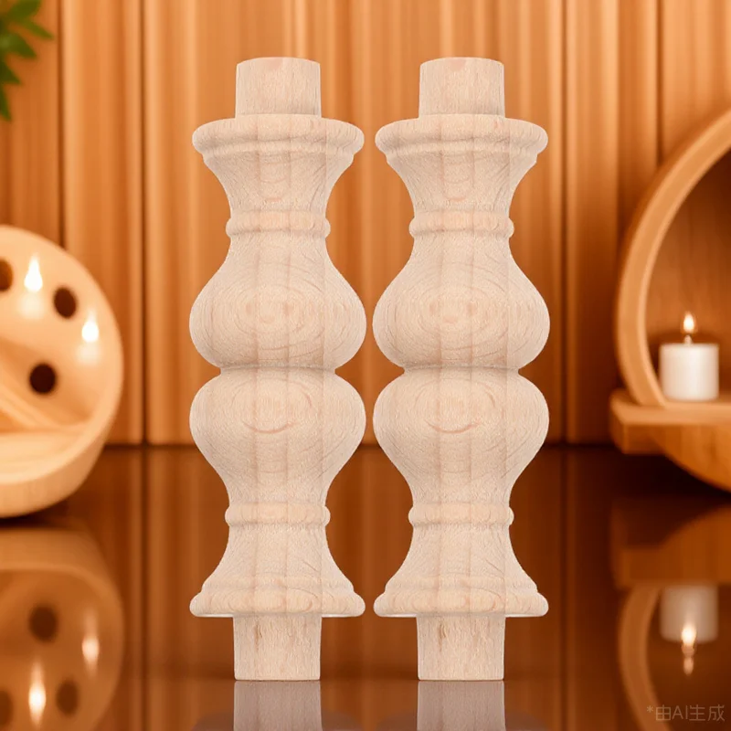 10 шт., римские стойки из цельного дерева