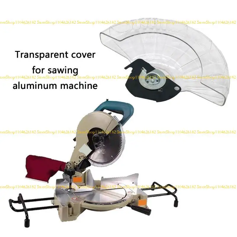 Q2Q4 Precise Cut Protectors Transparent Cutter Guard Case Compatibility untuk LS1040 Electric MITER Sawss DESTENTS DESAIN