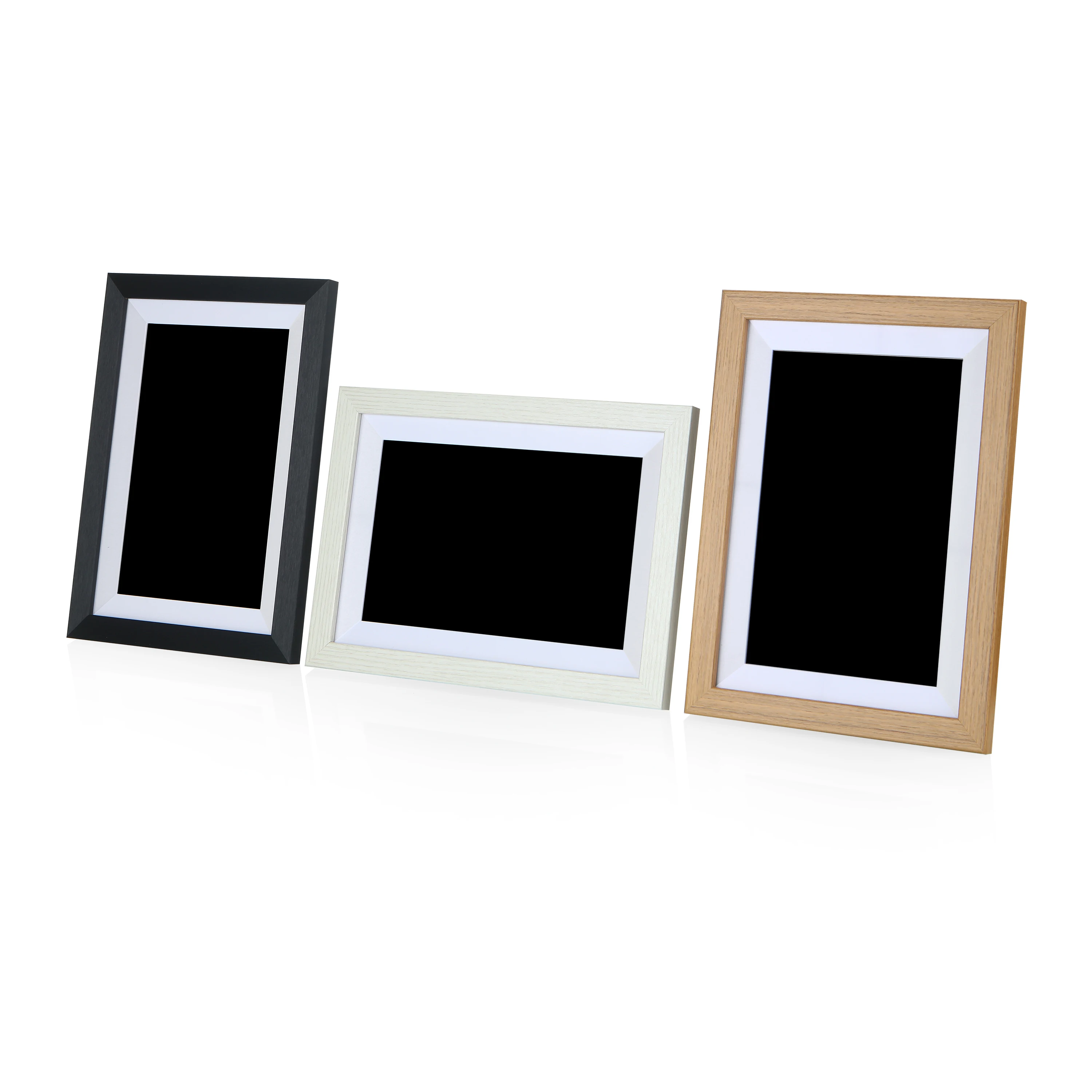 10.1 Inch Wooden Touch Screen Digital Picture Share and Videos Via AppAuto Rotate Digital Photo Video Frame