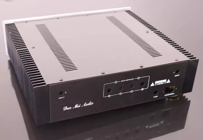 POA-220 Двухсторонний радиатор, задний корпус AMP/корпус усилителя класса A/корпус/корпус/коробка «сделай сам» (358*100*378 мм)