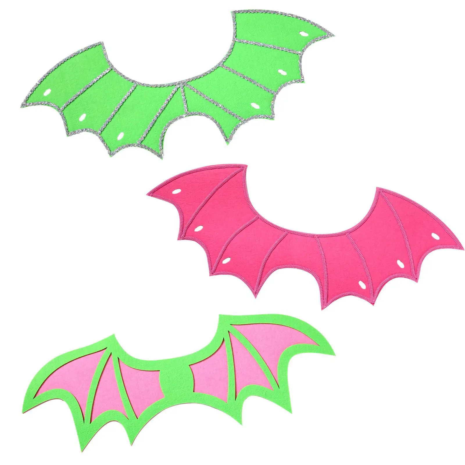 ชุดปีกค้างคาว อุปกรณ์เสริมแฟนซีสำหรับงานแฟนซีคาร์นิวัล เด็กชายและเด็กหญิง