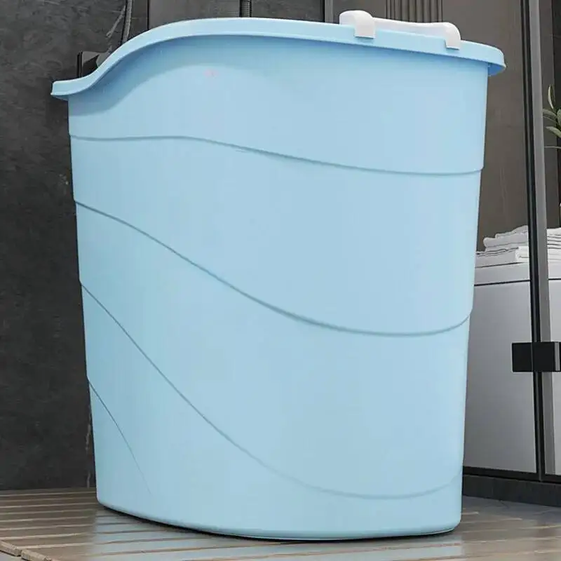 

Body Washing Tub Bucket Foot Bath Large Portable Bathtub Fomentation Machine Home Spa Banheira De Gelo Modern Cubeteras Roller