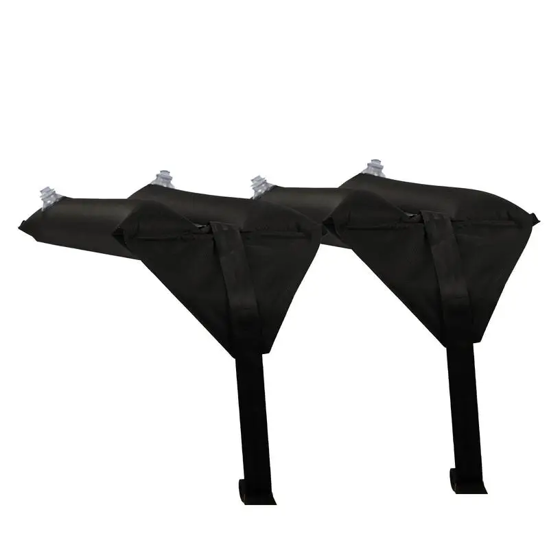 

Soft Universal Carrier 28-Inch For Kayak Canoe Surfboard 88lbs Load Capacity Padded Crossbars Foam Support Manual Inflation Accessory