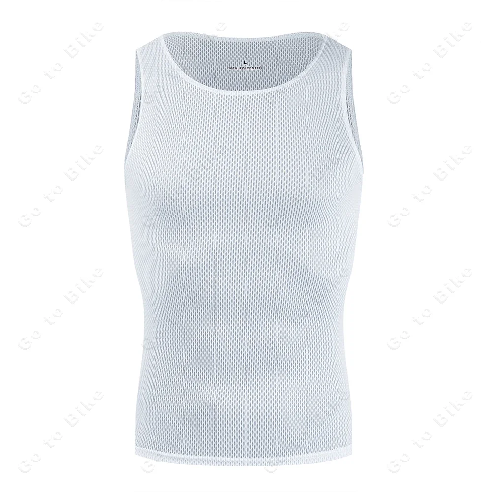 Bunte Radfahren Base Layer Radfahren Unterhemd Schnell Trocknende Unterwäsche Radfahren Ärmelloses Jersey Hohe Elastici MTB Rennrad Trikots