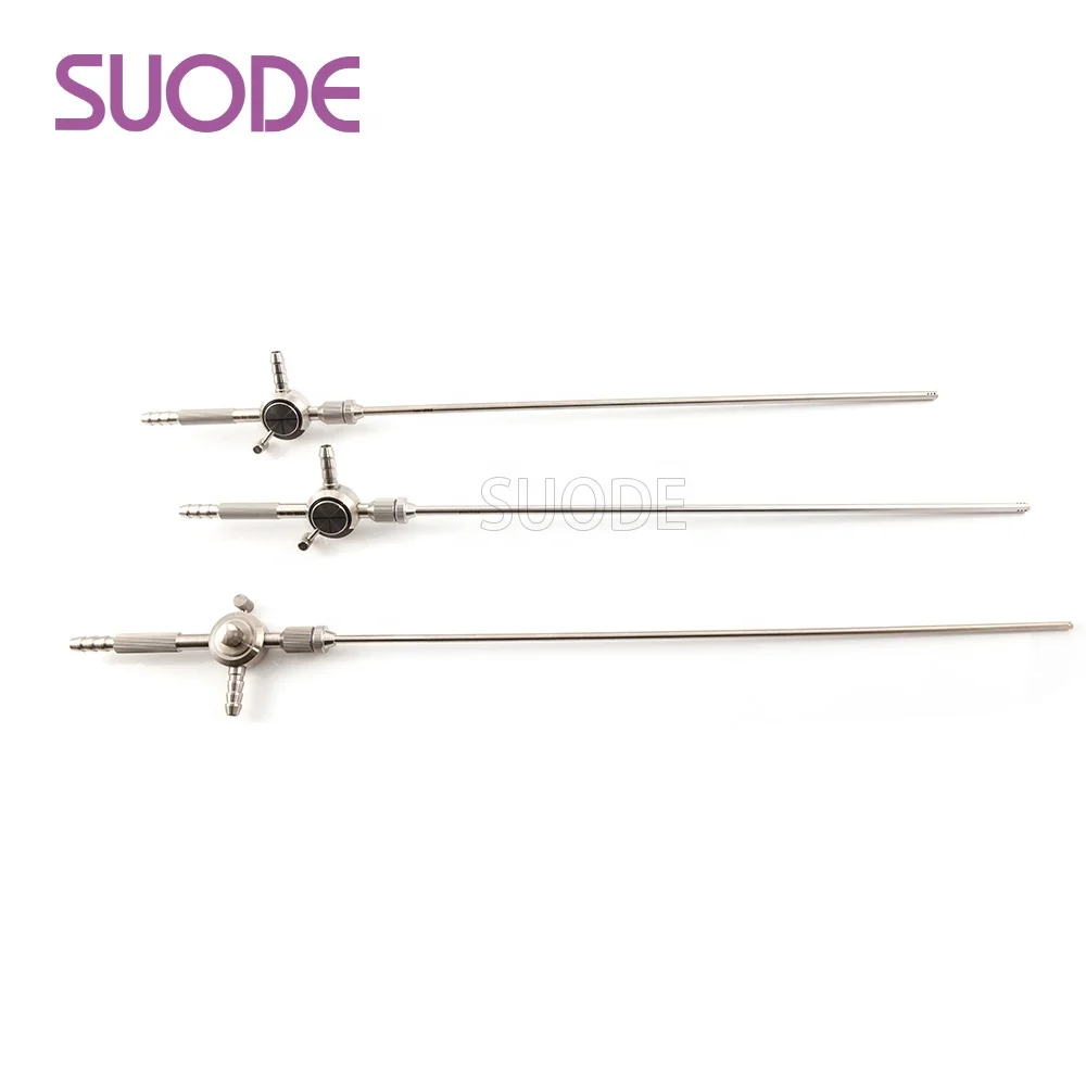 Manufacturer Suode Manual Class II Laparoscopic Surgical Instrument, Suction Rinse Button Press Type C232.02.02 1 Year Warranty