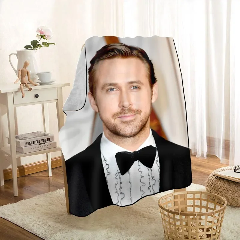 New Arrival Ryan Gosling Blankets Printing Soft Blanket Throw On Home/Sofa/Bedding Portable Adult Travel Cover Blanket WJY11.22