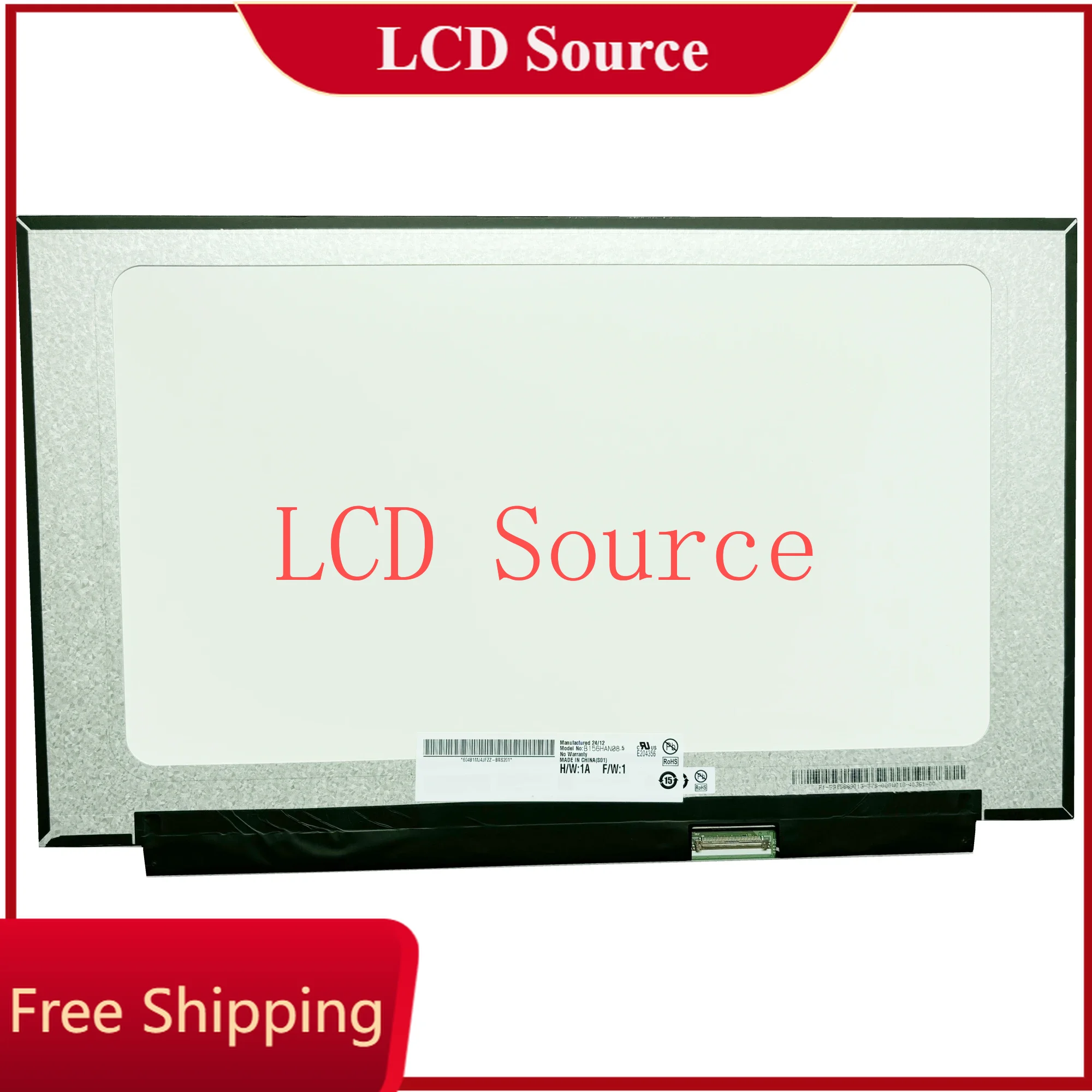 B156han08.5 15.6 ''15.6 Inch Paneel Edp Laptop Matrix Lcd-Scherm Led Vervanging Ips Scherm