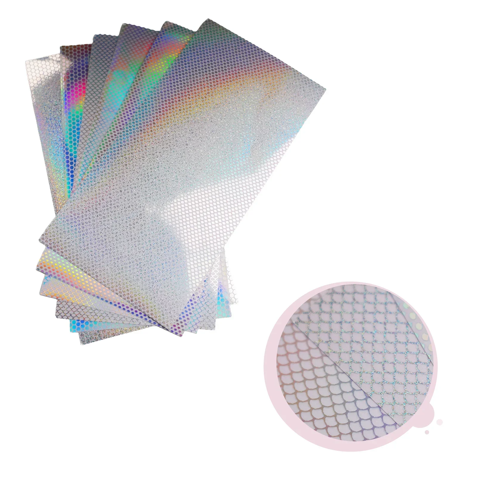 

10pcs 20x10cm Holographic-Fishing Lure Sticker Fish-Scales Tape Luminous-Sticker Fish Scales Crafts DIY Flash Lure Tape