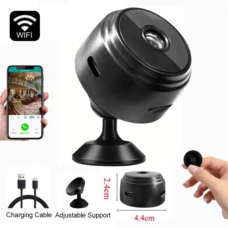 

A9 WiFi Mini Camera Wireless Video Recorder Smart Home Security Camera for Infants And Pets Monitoring