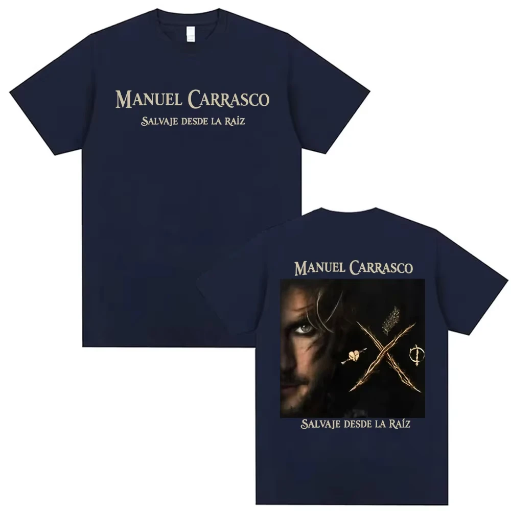 Manuel Carrasco 'Wild From The Roots' T-shirt Men's and Women's 2026 Limited Edition Fashion Vintage Luxury T-shirt
