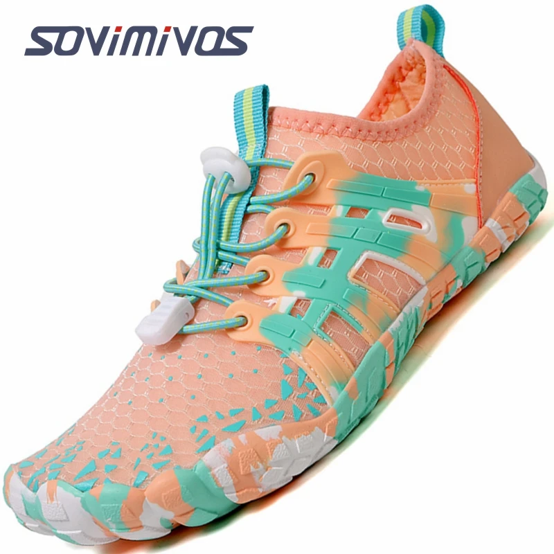 

Women Men Aqua Shoes Beach Barefoot Water Sports Sneakers Unisex Summer Lightweight Quick Dry Outdoor Upstream Wading Swimming