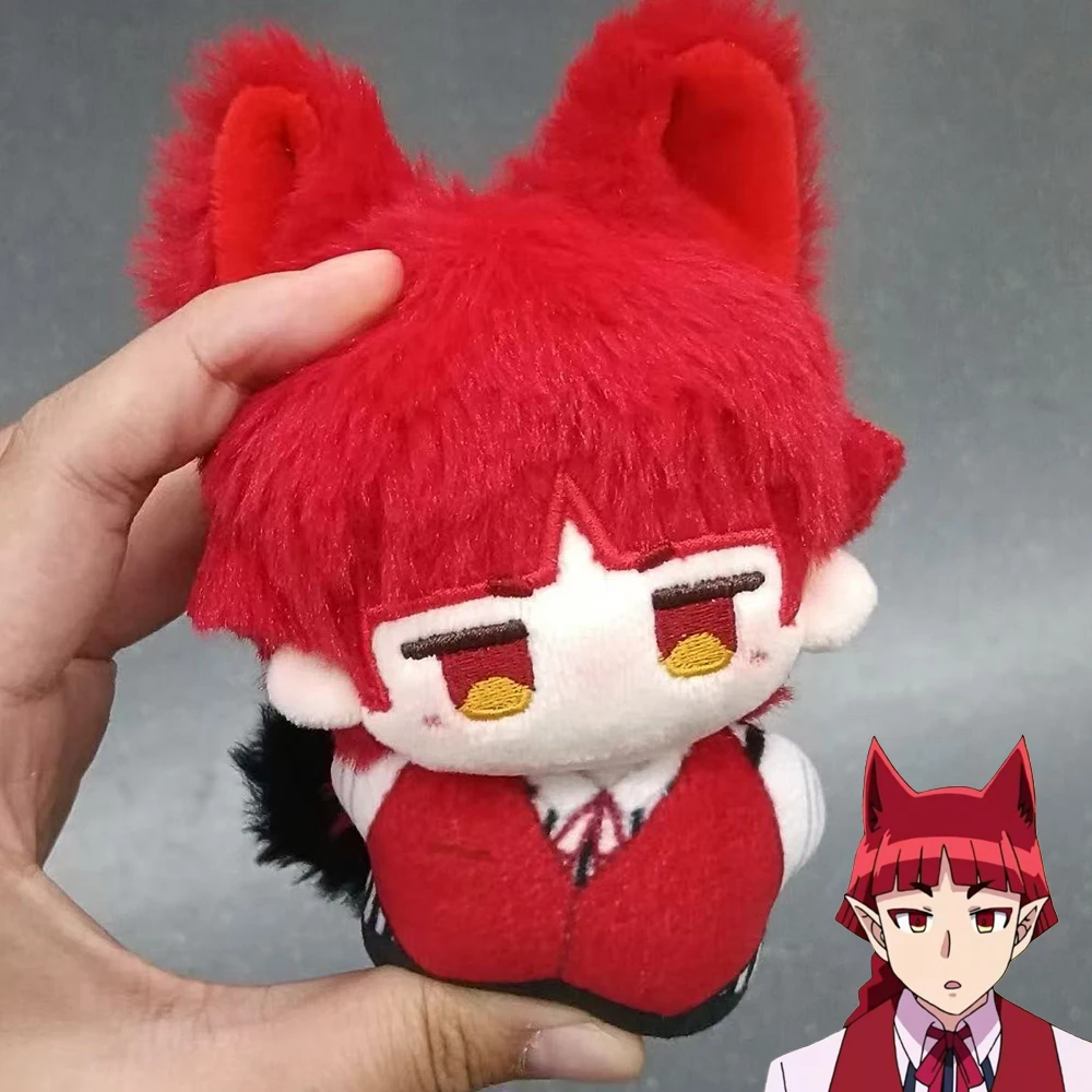 Welcome to Demon-School Iruma-kun Opera Cosplay Doll Plush Stuffed Cotton Red Figure Dolls Soft Plushies Room Decoration Props