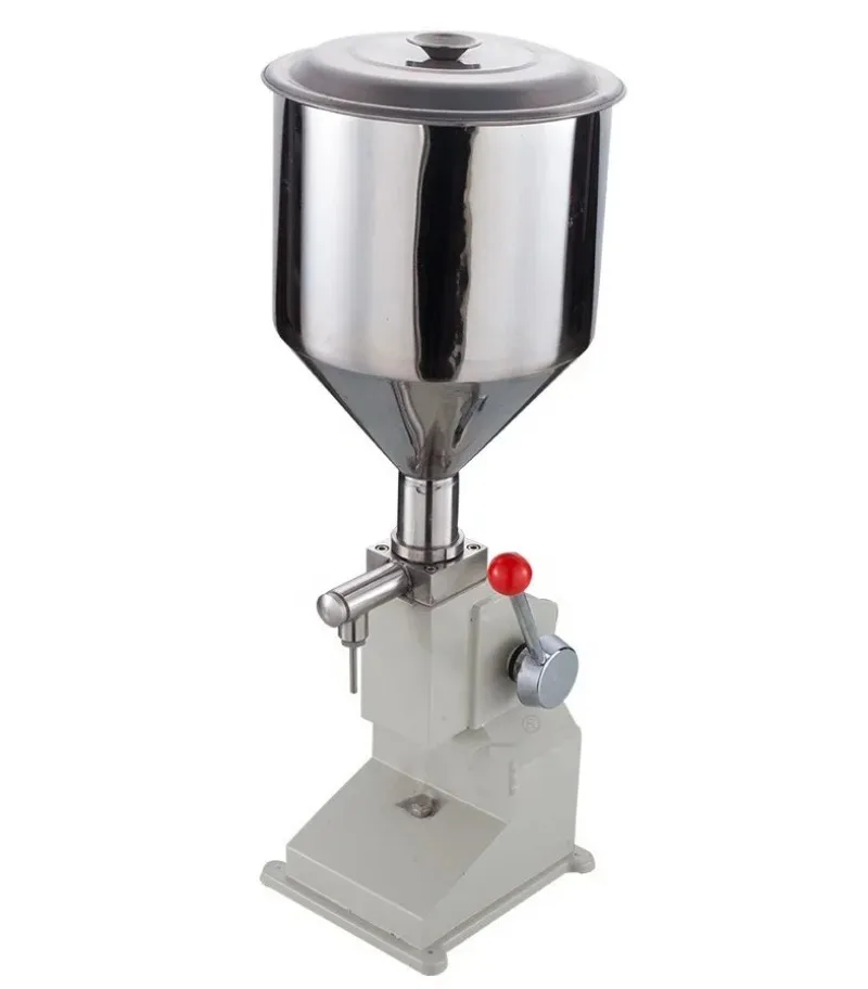 (2026)hot A03 Manual Hand Operated Water Oil Honey Gel Filler Liquid Paste Filling Machine
