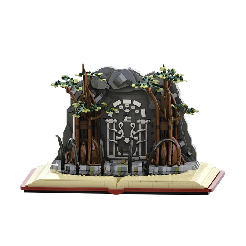 Exquisite Building Blocks Magic Gate Entrance Building Block Game Educational Toy for Kid Holiday Gift Christma Toy Assembly Set