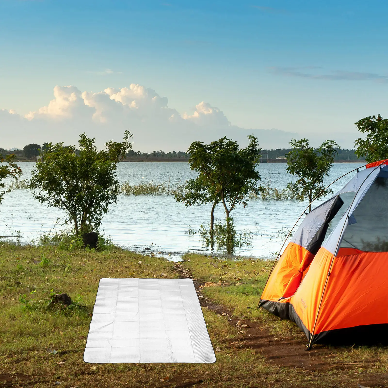 

Портативный коврик для пикника на открытом воздухе, легкий водонепроницаемый большой плед для пляжа, походов, кемпинга, пикника, подушка для отдыха на природе