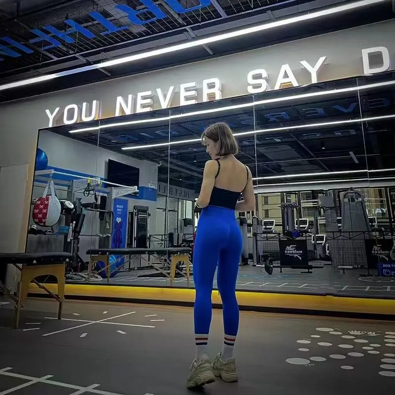 Invisible Open Crotch Pants Sexy Peach Buttocks Yoga Fitness High Hips Outdoor Super Elastic Versatile Sex Free