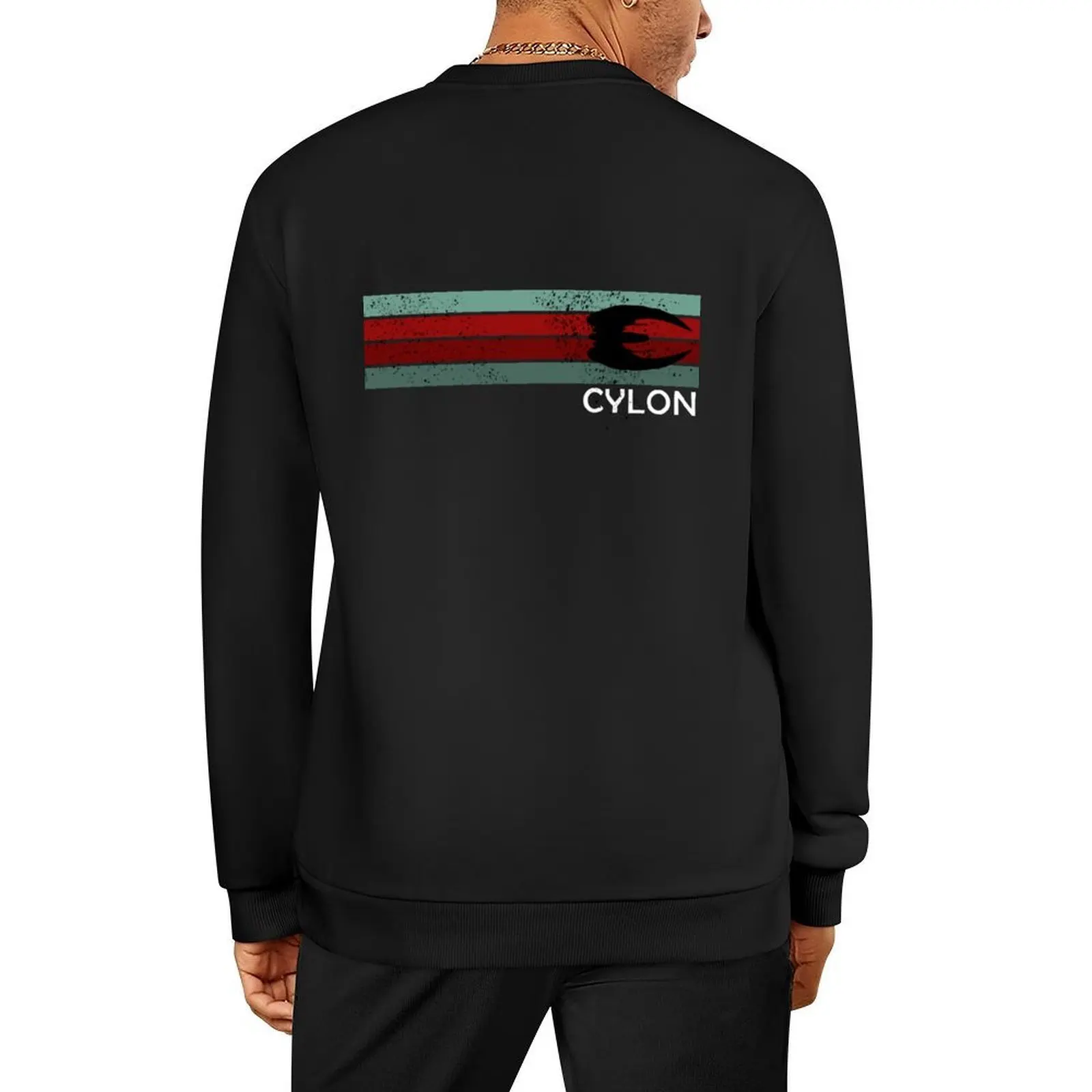 

Cylon Retro - Battlestar Galactica Pullover male clothes men's clothing tracksuit men clothes new sweatshirts