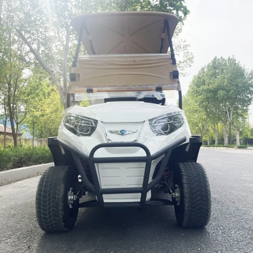 

CE Approved Lithium Battery Club Golf Car Adults Electric Scooter 4 Seater Electric Golf Cart With Beautiful Free Custom Color
