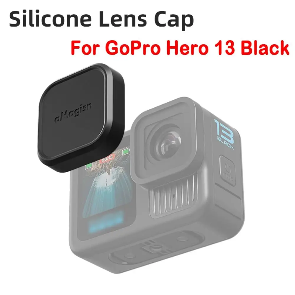 Soft Silicone Lens Cap Anti-scratch Protection Lens Protective Cover Accessories Dust-proof Camera Protector for GoPro Hero 13