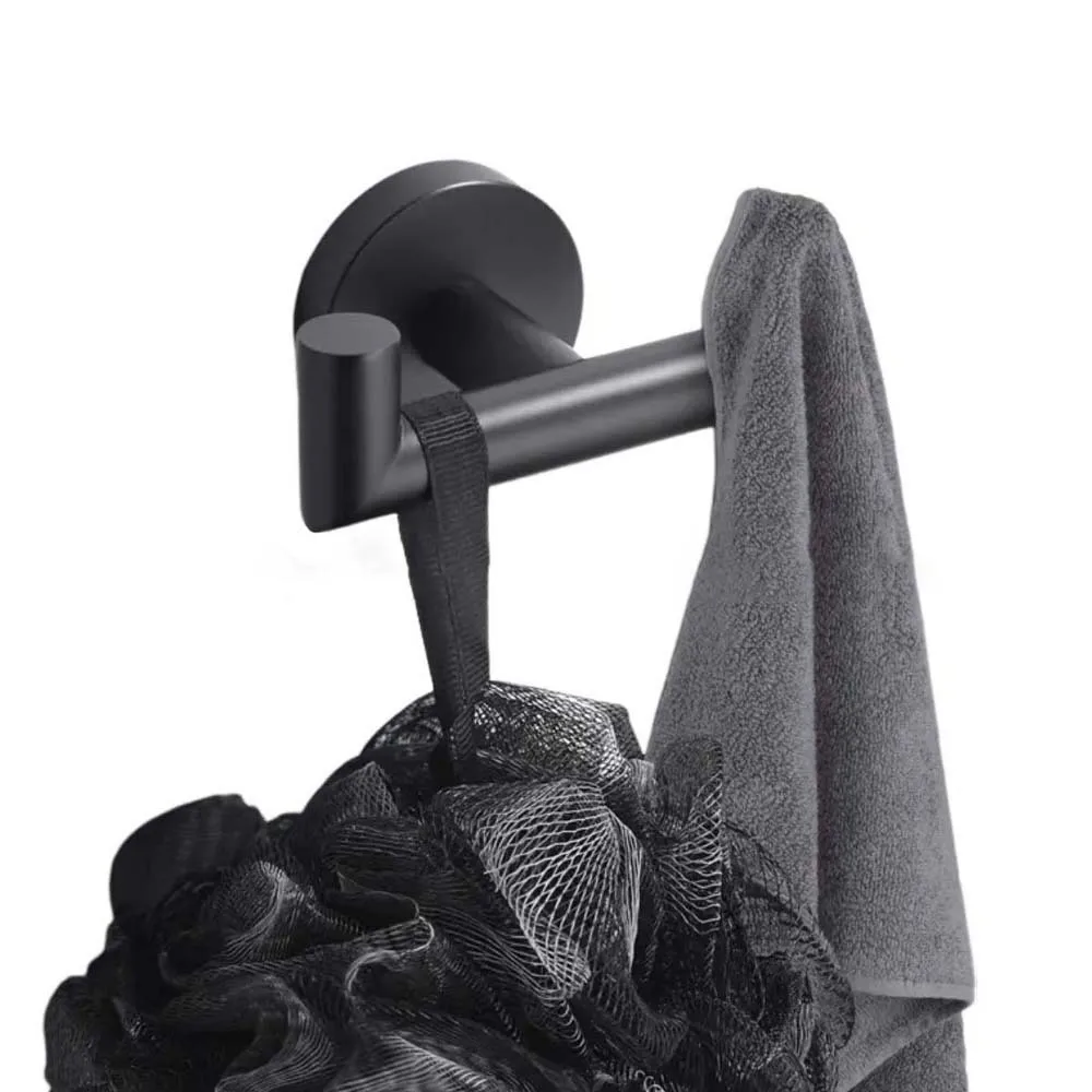 

Стеллаж для хранения, настенный крючок для одежды, домашний декор, халат/кепка, вешалка для полотенец для ванной комнаты, необходимый настенный крючок для хранения из нержавеющей стали