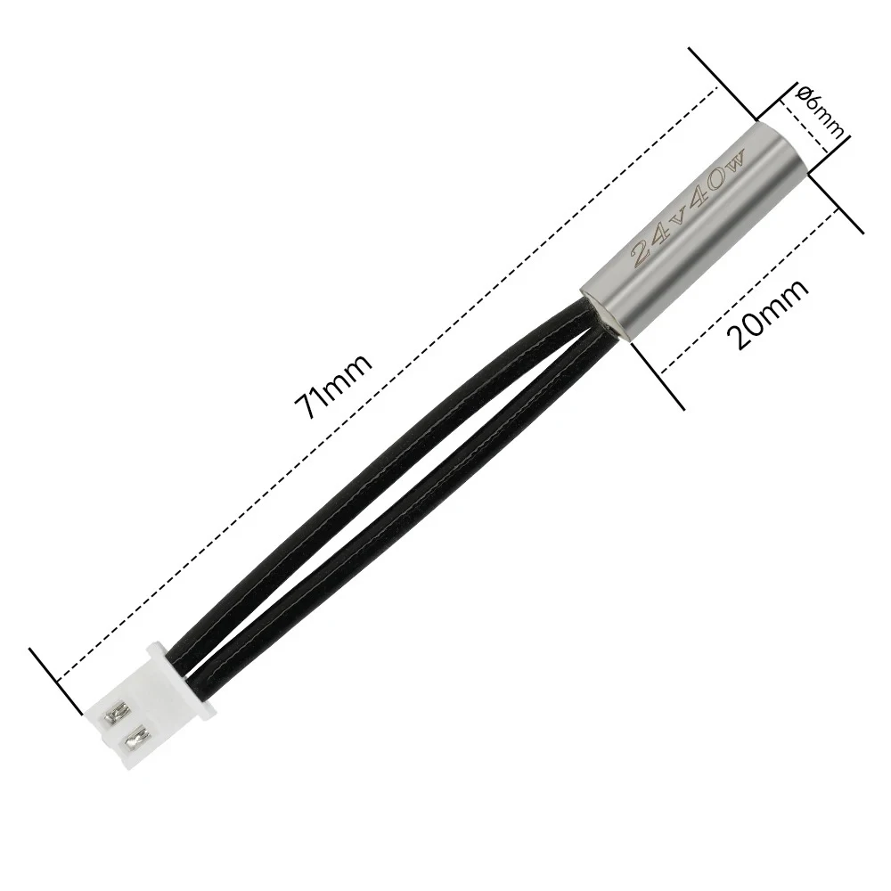 3 Hotend 3D Printer Extruder Print Head Kit 24V 50W with 0.4mm Hard Steel Nozzle Support High Temperature and High Speed  3D