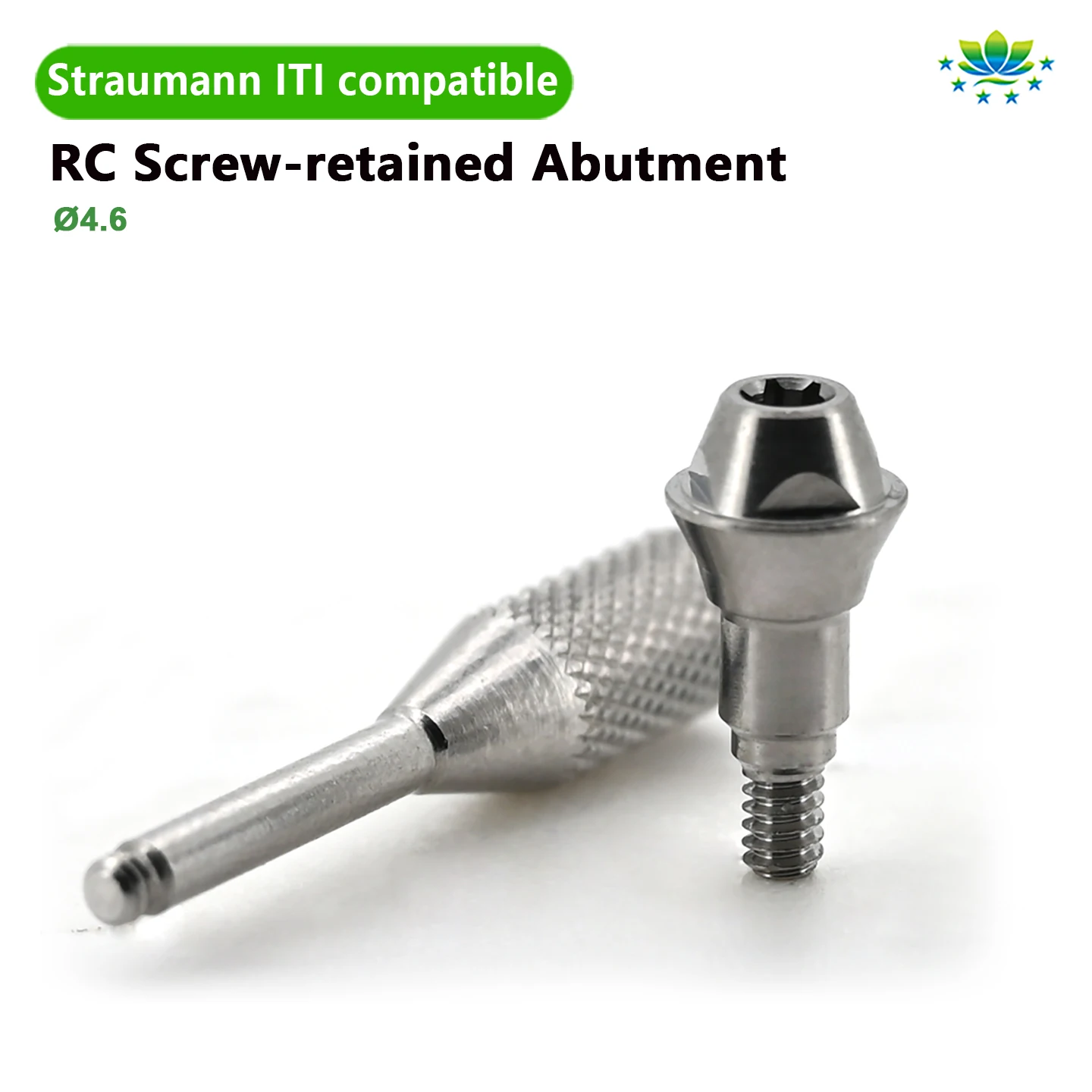 For Straumann Multi Unit Straight Abutment Titanium Grade 5 CNC Machined Custom OEM ODM Dental Abutment Factory Direct Fast Ship