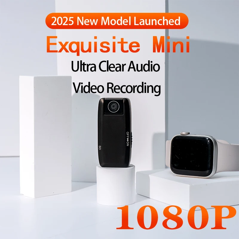 1080P Mini Metal Hidden Camera, Portable  Cam for Evidence Recording, Compact Design, HD Video, Discreet Surveillance Device