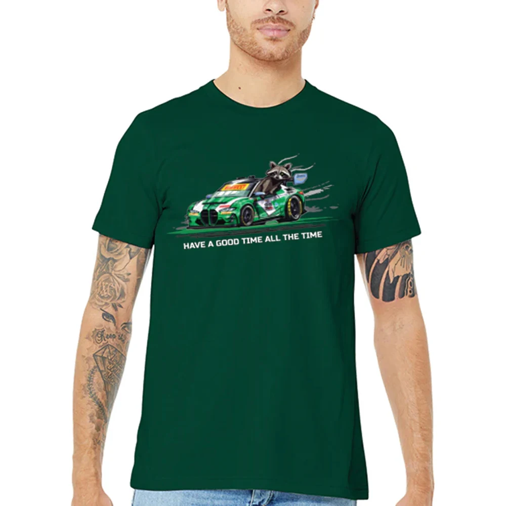 

2025 Random Vandals Gizmo Speed BMW M4 GT4 Mens Racing Car T-shirt Summer Quick-dry Short Sleeve Motorsport Racing Fans Tops