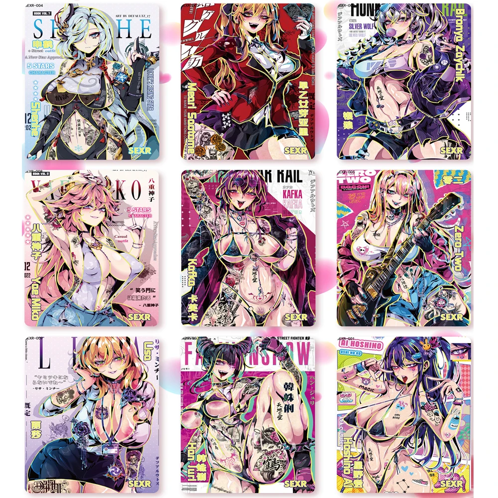 Goddess Story Senpai Goddess Haven 4 Card metal card Booster Box Beautiful Girl Party Swimsuit Anime Game Christmas Children