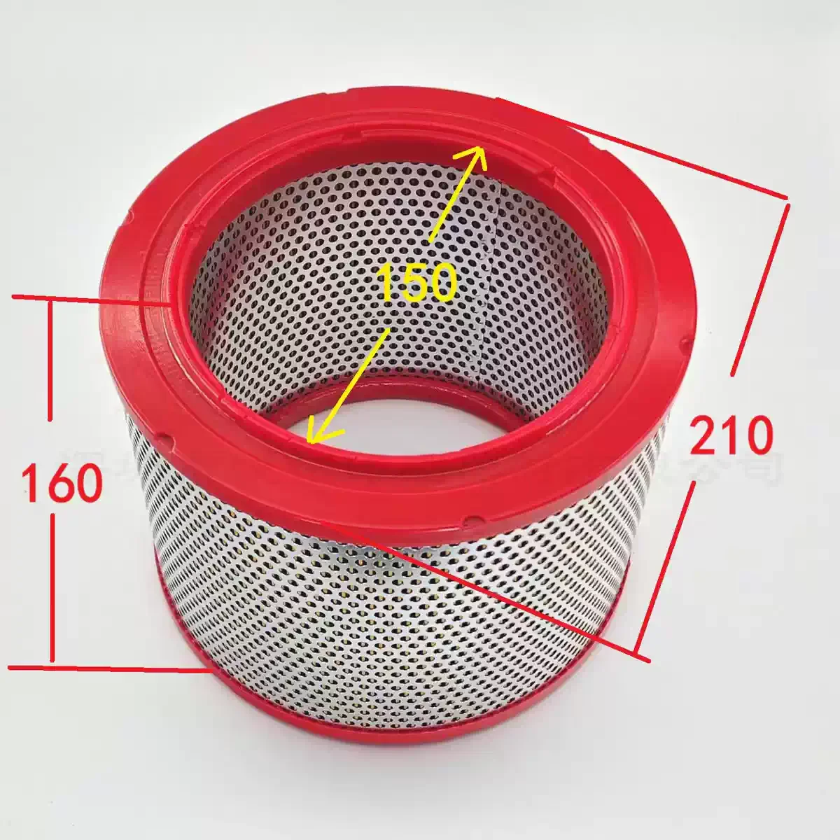 Air Compressor Filter Cartridge Diameter 210mm Air Filter Screen Spare Parts for Roland Heidelberg Komori KBA Offset Printing Ma