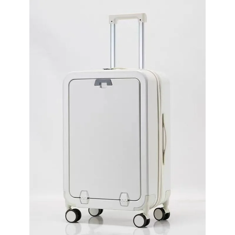 2024New Luggage Trolley Case Multi-Functional Password Suitcase Durable Suitcase Boarding Bag Storage Box